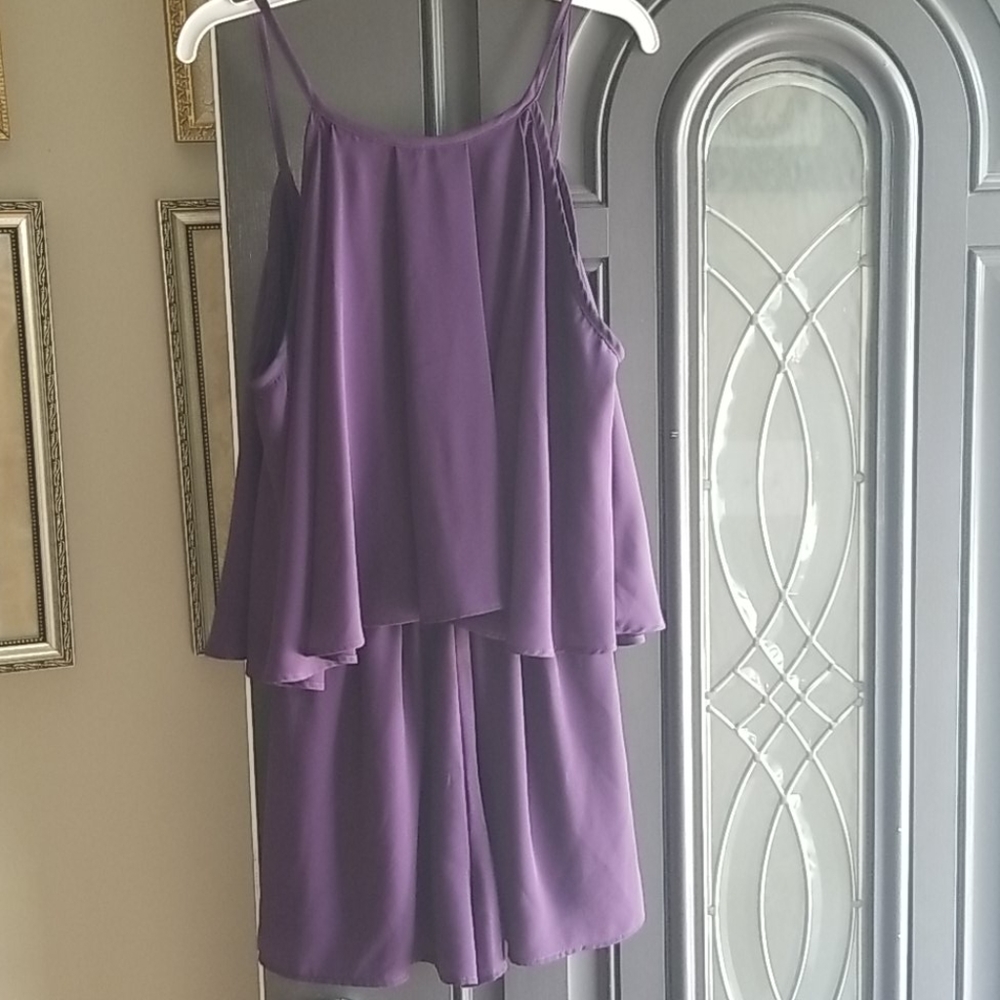 Boutique purple romper